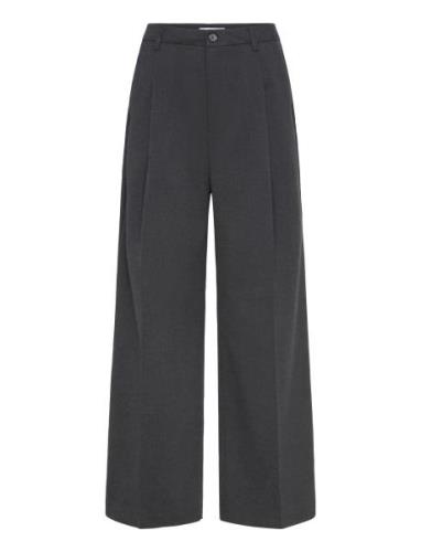 Sigrid Pants Bottoms Trousers Wide Leg Grey Creative Collective