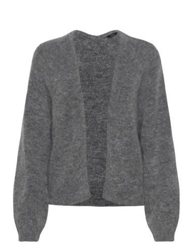 Cardigan Mandy Wool Mohair Ble Tops Knitwear Cardigans Grey Lindex