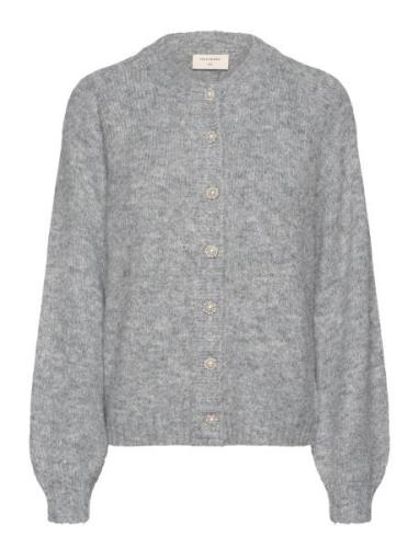 Fqlouisa-Cardigan Tops Knitwear Cardigans Grey FREE/QUENT