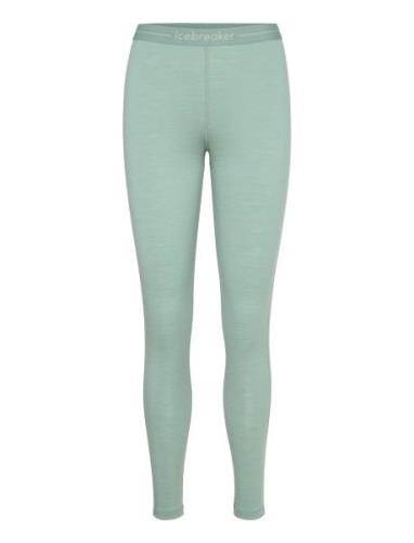 W 200 Oasis Leggings Bottoms Leggings Green Icebreaker