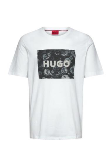 Dulive_U244 Tops T-shirts Short-sleeved White HUGO