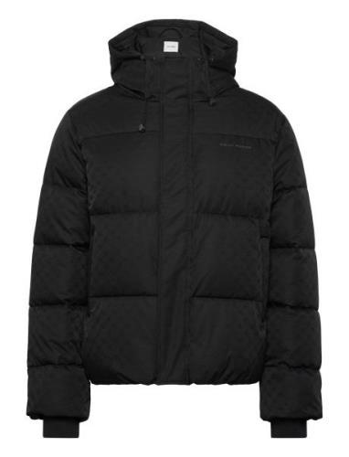 Monogram Puffer Jacket Fôret Jakke Black Daily Paper