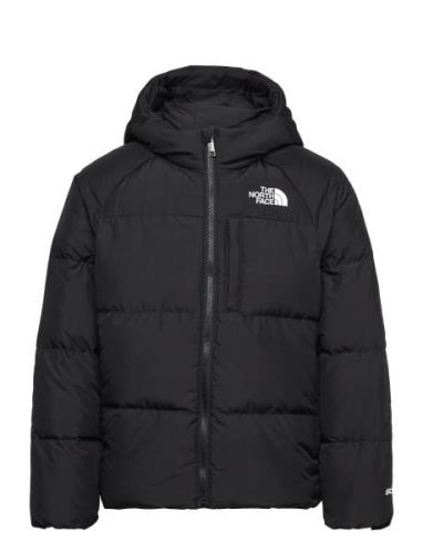 B North Down Hooded Jacket Fôret Jakke Black The North Face