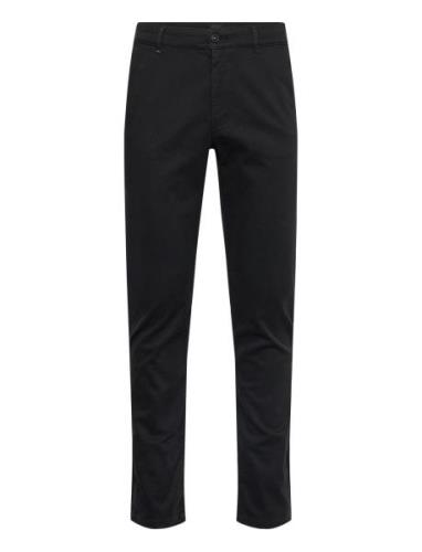 Chino_Slim Bottoms Trousers Chinos Black BOSS