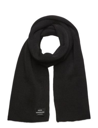 Wool Arne Scarf Skjerf Black Mads Nørgaard