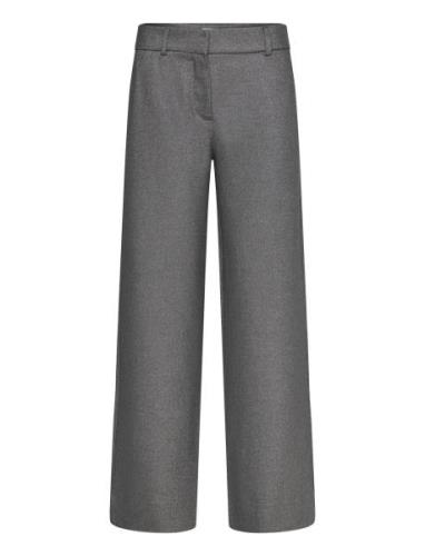 Denafv Bottoms Trousers Wide Leg Grey FIVEUNITS