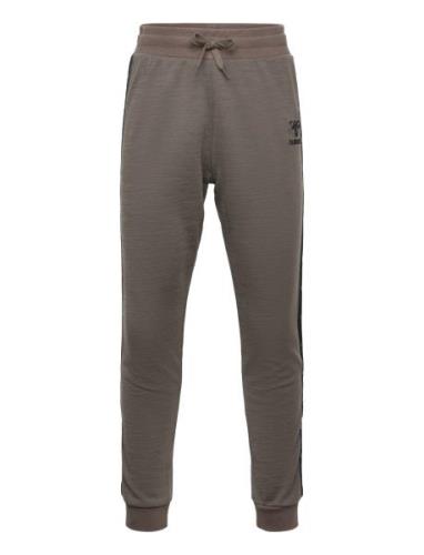 Hmlwulba Pants Sport Sweatpants Brown Hummel