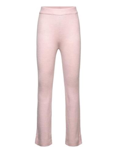 Merino Wide Rib Pants Bottoms Trousers Pink Copenhagen Colors