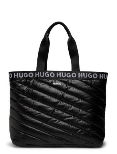 Becky Tote-Puffy Bags Totes Black HUGO