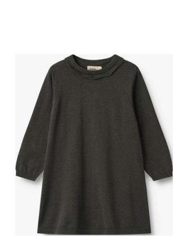 Knit Dress Nannie Dresses & Skirts Dresses Casual Dresses Long-sleeved...