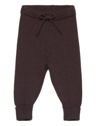 Merino Cozy Pant Bottoms Trousers Brown Copenhagen Colors