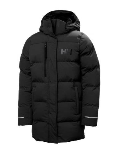 Jr Adore Puffy Parka Fôret Jakke Black Helly Hansen