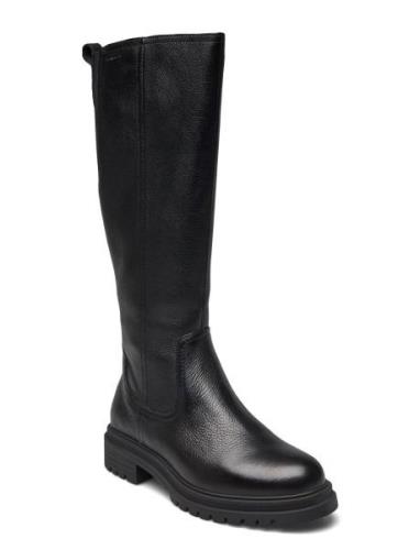 Women Boots Høye Støvletter Black Tamaris