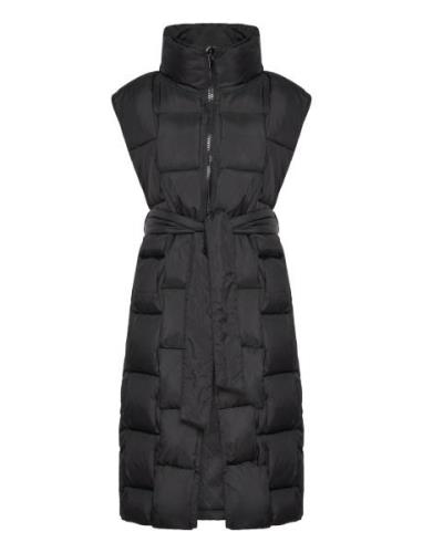 Cmnicco-Long-Waistcoat Vests Padded Vests Black Copenhagen Muse