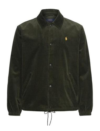 Corduroy Coach's Jacket Tynn Jakke Green Polo Ralph Lauren