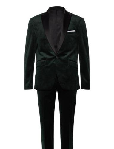 Velvet Tuxedo Suit Dress Black Lindbergh