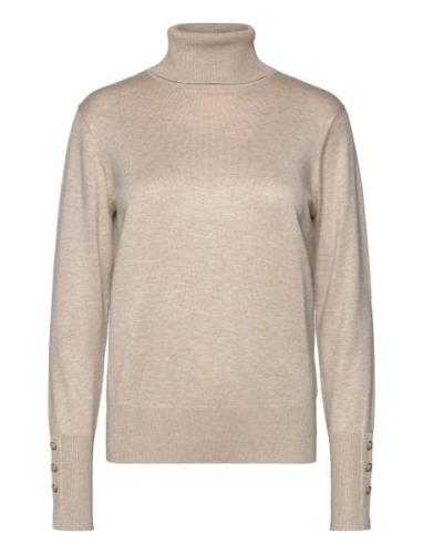 Fqkatie-Pullover Tops Knitwear Turtleneck Cream FREE/QUENT