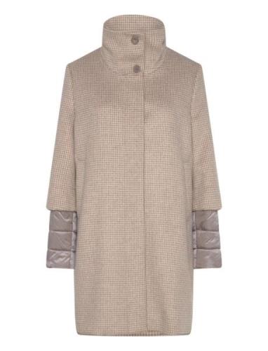 Coat Wool Ulljakke Jakke Beige Gerry Weber Edition