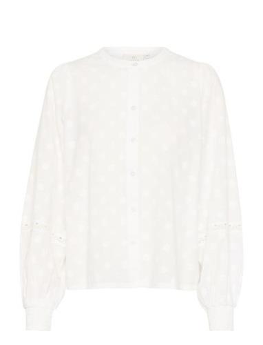 Kaenya Blouse Tops Blouses Long-sleeved White Kaffe