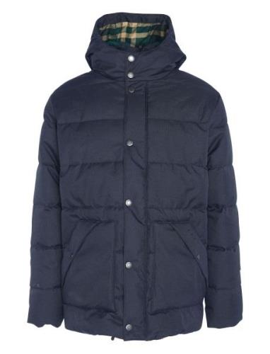 Barbour Brampton Puffe Parkas Jakke Navy Barbour