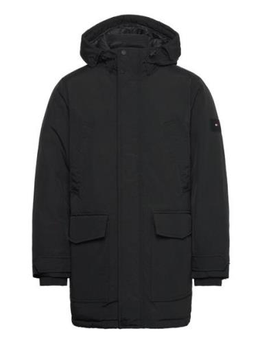 Rockie Down Parka Parkas Jakke Black Tommy Hilfiger