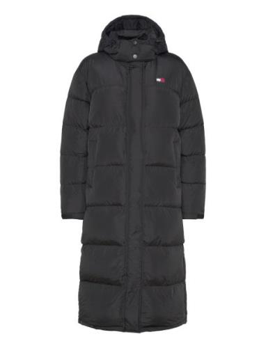 Tjw Alaska Long Puffer Ext Fôret Kåpe Black Tommy Jeans