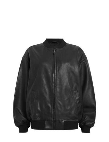 Belle Bomber Skinnjakke Skinnjakke Black AllSaints