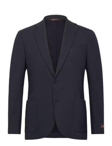 Soft Jersey Jkt Blazer Dressjakke Navy Morris