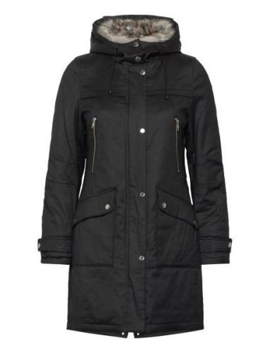 Mary Outerwear Parka Coats Black Jofama