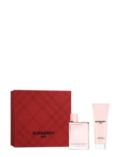 Her Edp 50Ml+Body Lotion 75Ml 125 Ml Parfyme Sett Nude Burberry