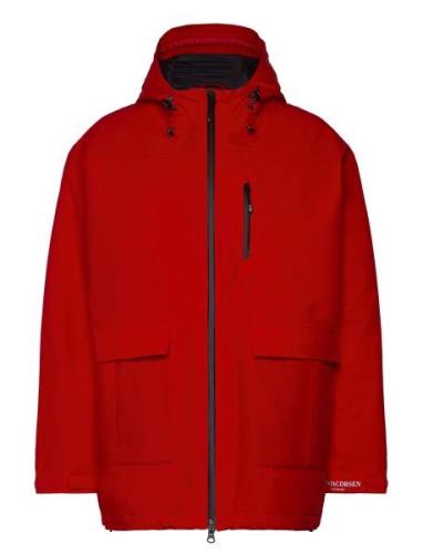 Raincoat Outerwear Rainwear Rain Coats Red Ilse Jacobsen