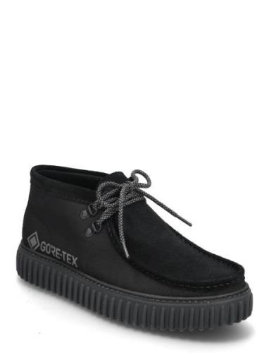 Torhill Hi Gtx G Støvletter Med Snøring Black Clarks