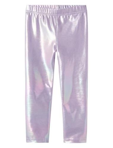 Nmfrebekkas Legging Bottoms Leggings Purple Name It