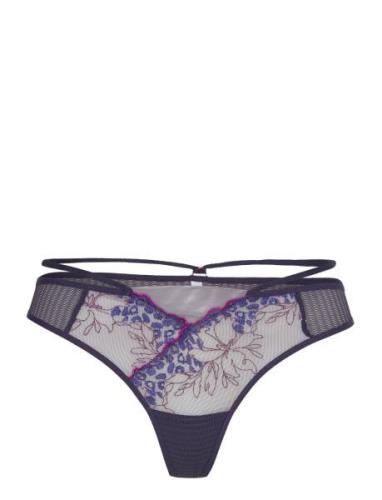 Spice Co Bo. Tanga Std Std W. Stringtruse Undertøy Blue CHANTELLE