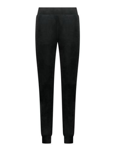 Jogger Slim Velours Bottoms Trousers Joggers Black Hunkemöller