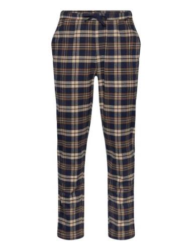 Jbs Pyjamas Pants Flannel Joggebukser Navy JBS