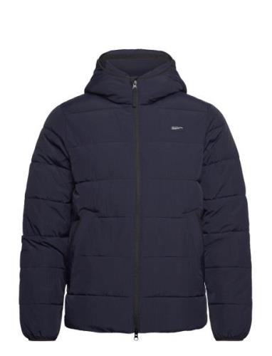 Anf Mens Outerwear Fôret Jakke Navy Abercrombie & Fitch