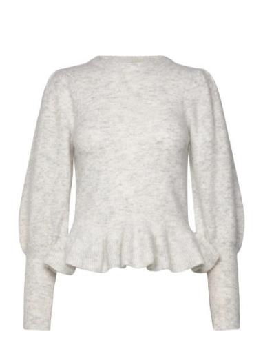 Nala Alpaca Sweater Tops Knitwear Jumpers Grey Ella&il