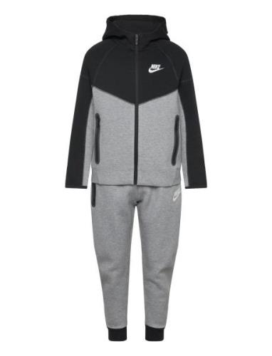 Nike Sportswear Tech Fleece Full-Zip Set Sport Tracksuits Grey Nike