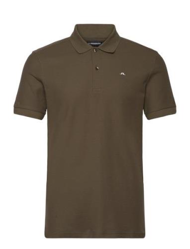 M Polo Pike Designers Polos Short-sleeved Khaki Green J. Lindeberg