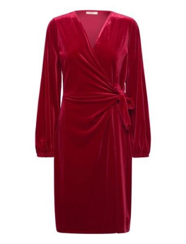 Brynniw Goriel Wrap Dress Kort Kjole Red InWear