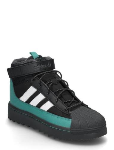 Superstar Winter Trek C Sport Sneakers High-top Sneakers Black Adidas ...