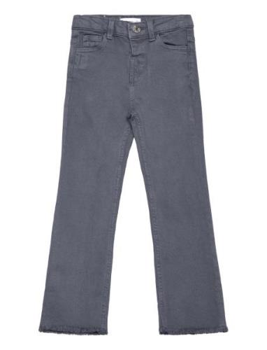 Flared Jeans Bottoms Jeans Wide Jeans Navy Mango