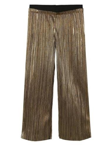 Nkfritallica Wide Pant Pb Bottoms Trousers Gold Name It