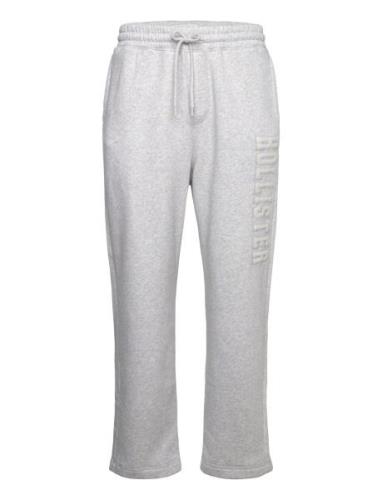 Hco. Guys Sweatpants Bottoms Sweatpants Grey Hollister