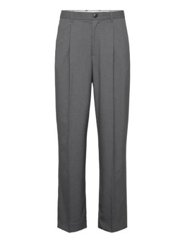 Loose Suit Trousers Bottoms Trousers Casual Grey Weekday