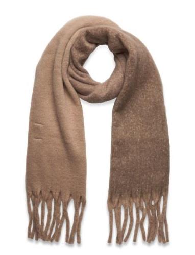 Pcbea Long Scarf Noos Bc Accessories Scarves Winter Scarves Beige Piec...