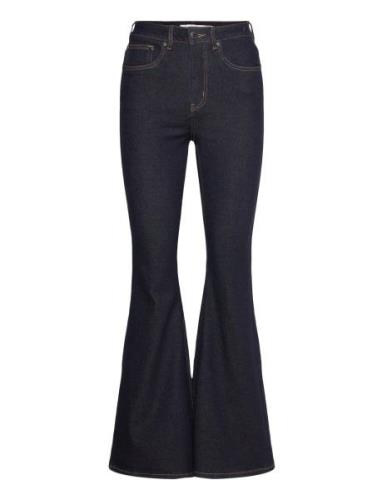 Nathaliegz Hw Flared Jeans Bottoms Jeans Flares Navy Gestuz