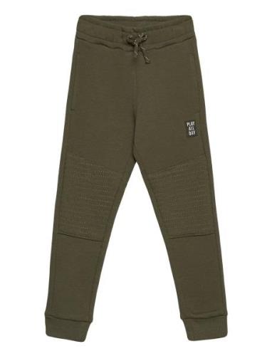 Trousers Essential Knee Bottoms Sweatpants Green Lindex