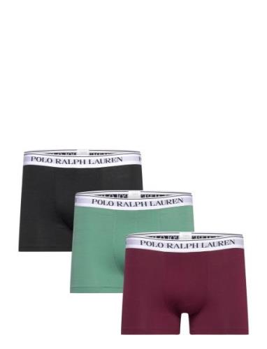 Bci Cotton/Elastane-3Pk-Trn Boksershorts Green Polo Ralph Lauren Under...